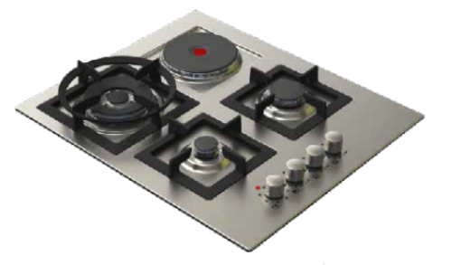 سطح غاز 60 سم 3 عين غاز +1كهرباء كتشن لاين J4015W