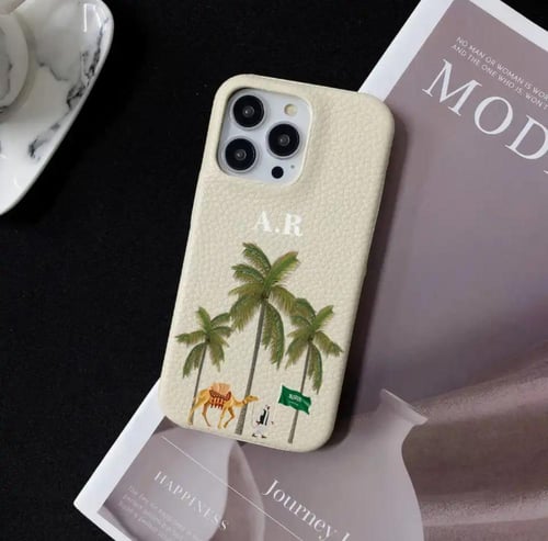 غلاف نجدي للأيفون بتطريز حروف