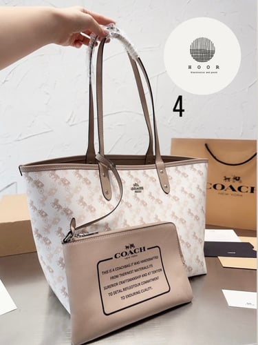 Totebag Coach-35x27cm