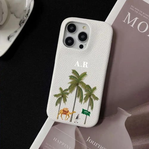 غلاف نجدي للأيفون بتطريز حروف