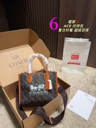 Totebag Coach-25x22cm-Wbox