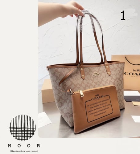 Totebag Coach-35x27cm