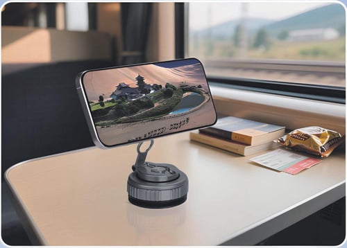 حامل الجوال المغناطيسي YOUFO بتقنية الشفط