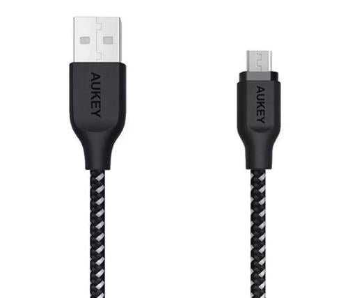 سلك شاحن USB-A TO MICRO من شركة AUKEY 2M