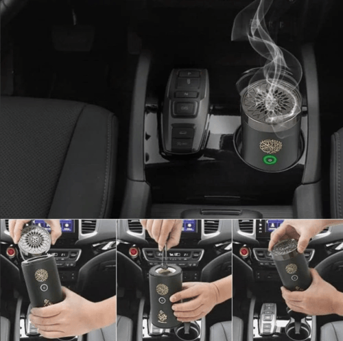 مبخرة كهربائية مع القرآن الكريم كاملا تعمل بالريمو...