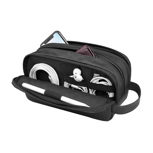 ويوو حقيبة يد سالم لون اسود-جيشي