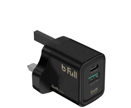 بي فل - فيش جداري بمنفذين USB و PD بقوة 23 واط