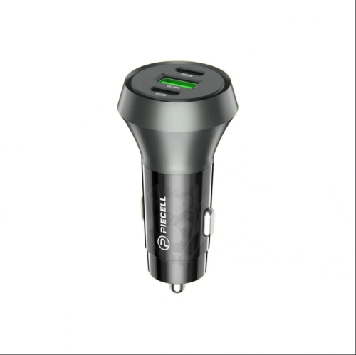 بايسل شاحن سيارة 84 واط ثلاث منافذ 2PD و USB