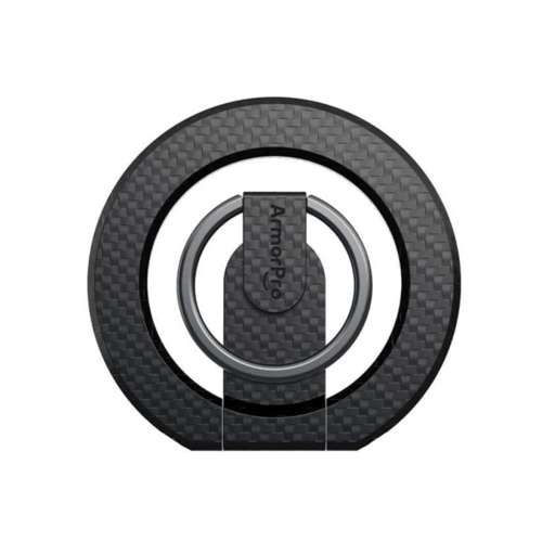 مسكة جوال ArmorPro مغناطيسي كاربون فايبر