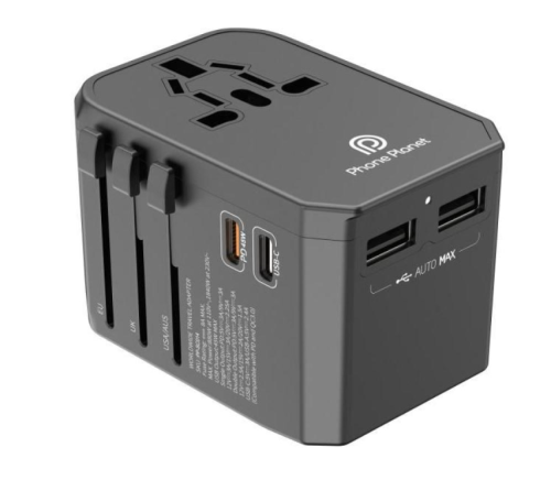 شاحن جدار عالمي يناسب جميع الأجهزة بقوة 45 وات