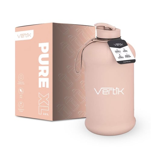 زجاجة مياه بلاستيك - 2.2 لتر - PURE XL - من فيرتك