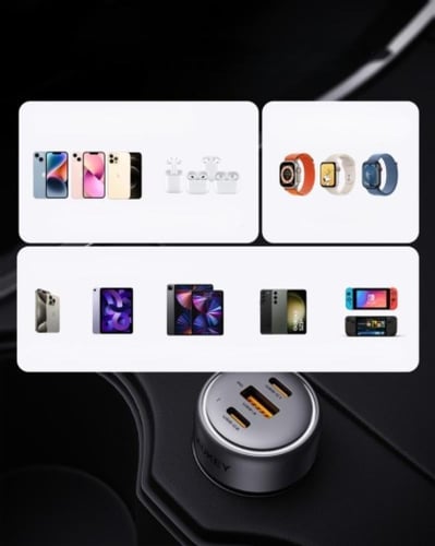 AUKEY شاحن سيارة سريع الشحن من Aukey Pathfinder Mi...