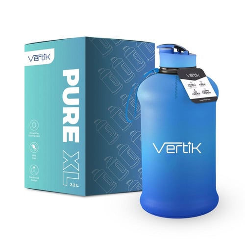 زجاجة مياه بلاستيك - 2.2 لتر - PURE XL - من فيرتك