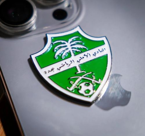 ستيكر معدني الاهلي قديم