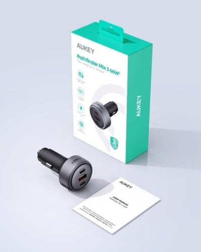 AUKEY شاحن سيارة سريع الشحن من Aukey Pathfinder Mi...