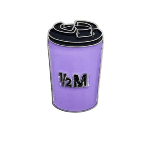 ستيكر حديد-مق هاف مليون وردي- بنفسجي