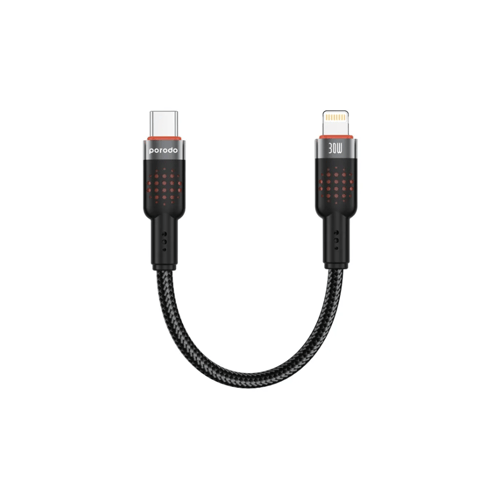 كيبل برودو تايب سي لايتنيج 25سم 30 واط