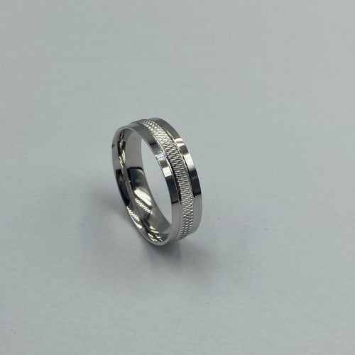 دبلة فضة كلاسيكي