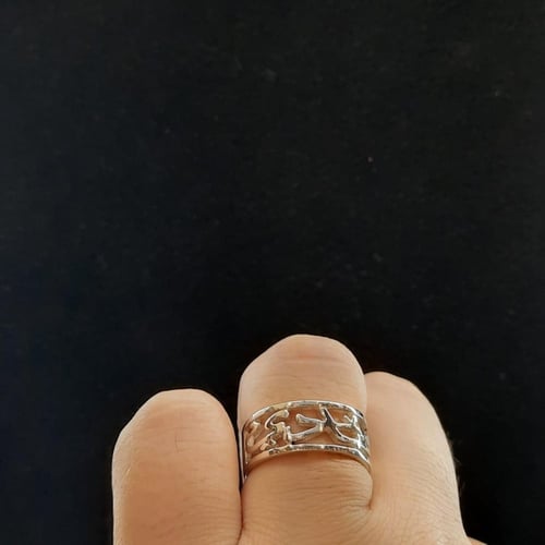 دبلة تفصيل حسب الاسماء فضة عيار925