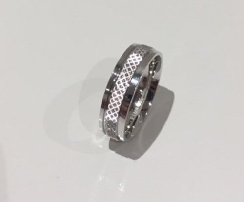 دبلة فضة رجالي عيار 925