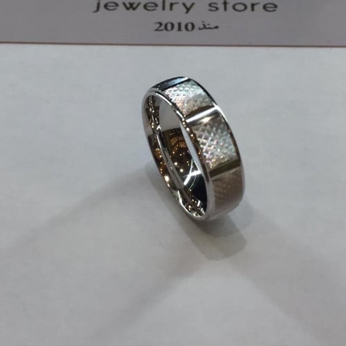 دبلة فضة رجالي عيار925