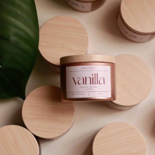 شمعة معطرة عضوية