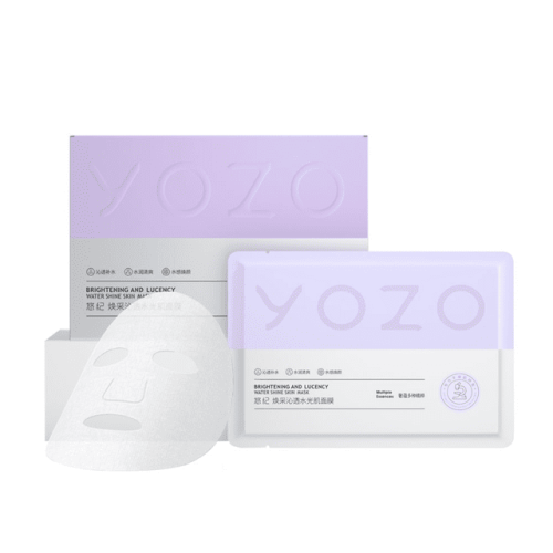 قناع البشرة المضيء والشفاف