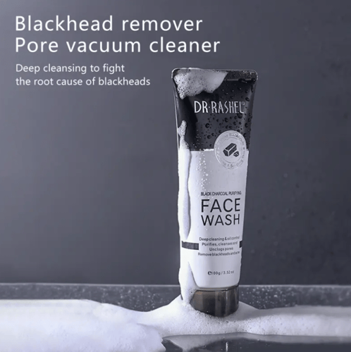غسول تنقية الوجه بالفحم الاسود من دكتور راشيل