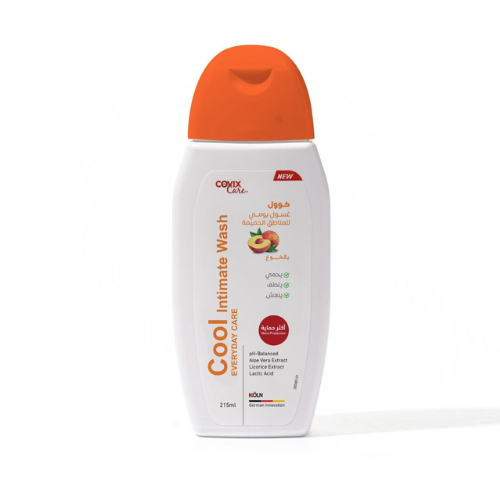 غسول يومي لمناطق الحميمة بالخوخ من كوفكس كير بحجم...