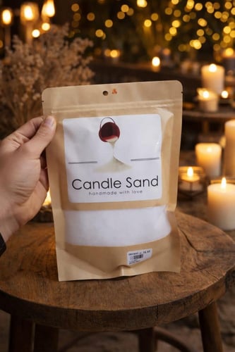 بودرة شمع Candle Sand بدون رائحة