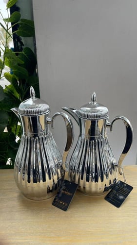 طقم ترامس ستانلس ستيل فاخر بتصميم عصري