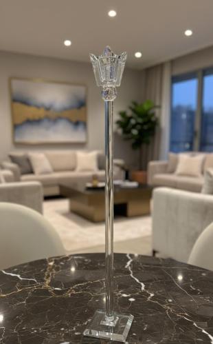 مبخرة كريستال فاخرة بتصميم طويل ملكي