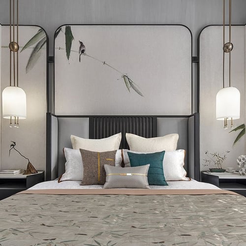 مفرش فندقي 10 قطع