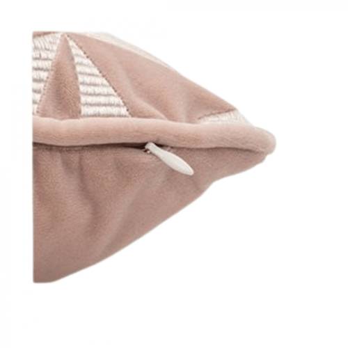 غلاف خدادية مخمل وردي و مطرز