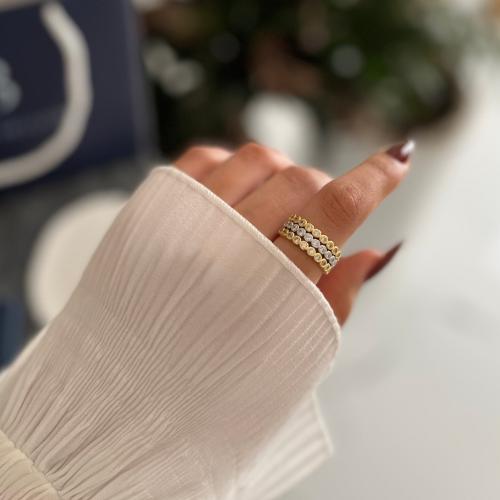 خاتم بكرستال مناسب للتشارمز