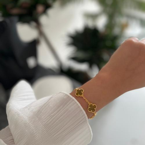 سوارة وردات ذهبي عين النمر