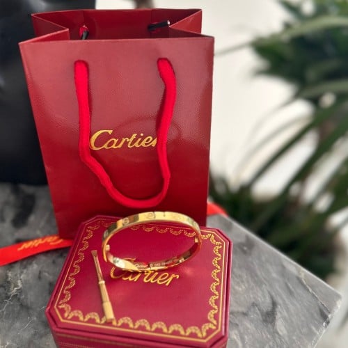 سوارة واقفة ذهبي مع مفك بمقاس وسط