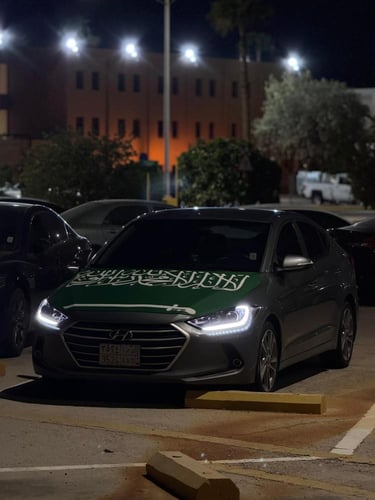 علم الكبوت لليوم الوطني