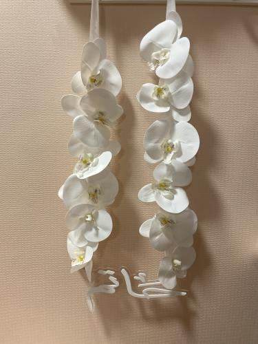 عقد تخرج ورد صناعي بالاسم