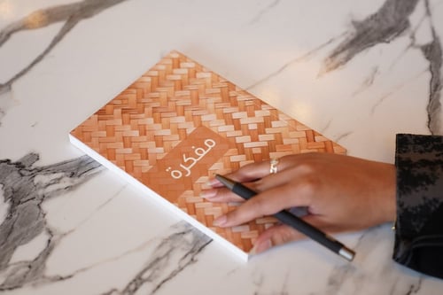 مفكرة تدوين | تصميم الخوص