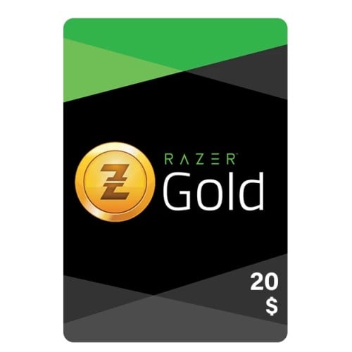 بطاقة ريزر قولد - 20 دولار - الحساب العالمي | ألفا...