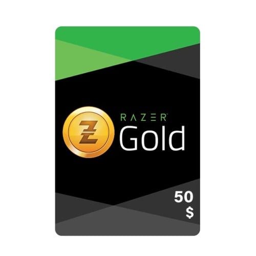 بطاقة ريزر قولد - 50 دولار - الحساب العالمي | ألفا...