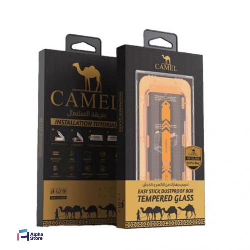 ستيكر حماية شفاف من CAMEL سهل التركيب لجوالات الاي...