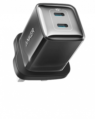 شاحن جداري انكر 521 نانو برو usb-c اسود 40 واط | ش...