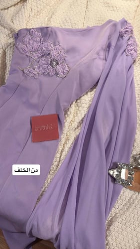 فستان موف فاتح