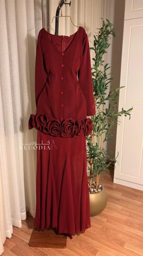 طقم انيق ساتر بقطتين منفصله