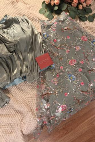 طقم عيد مورد بقطعتين منفصله