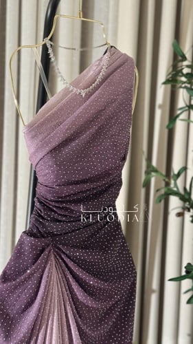 فستان لمعه انيق