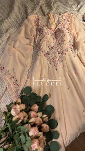 فستان ساتر انيق مطرز