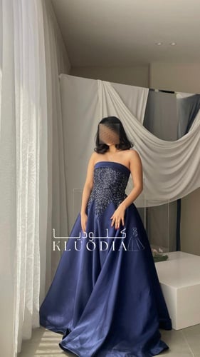 فستان سهره فخم بفصوص